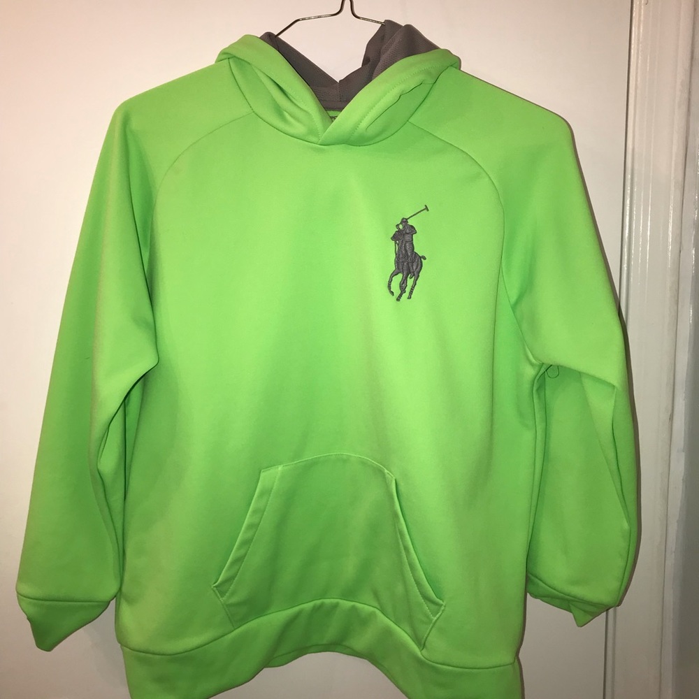 Ralph Lauren Big Pony athletic hoodie sweatshirt